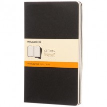 Cahier Journal L  liniert- schwarz